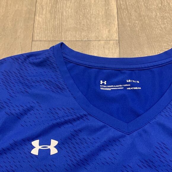 Mens Under Armour‎ Fitted Gym Running Performance Training Longsleeve Shirt - Picture 3 of 6